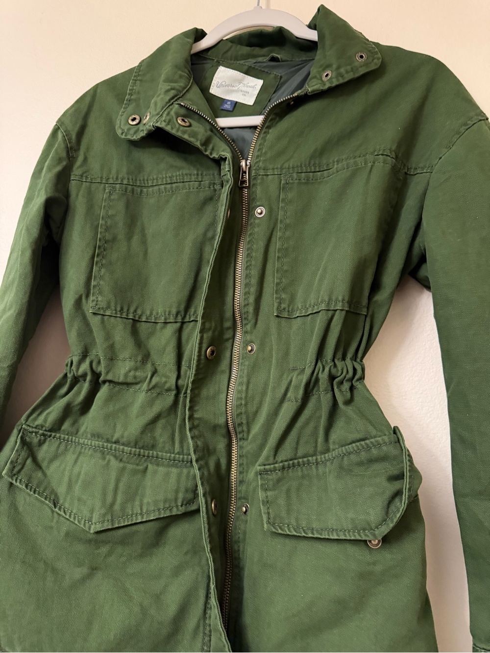 Universal Thread Olive Utility Drawstring Jacket - Picture 4 of 5